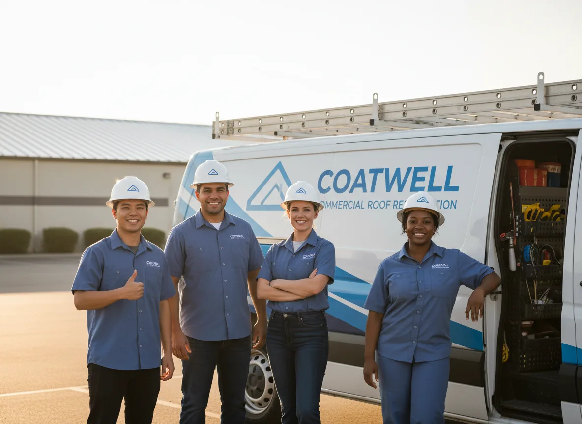 Commercial roof coating company in Lawn, TX